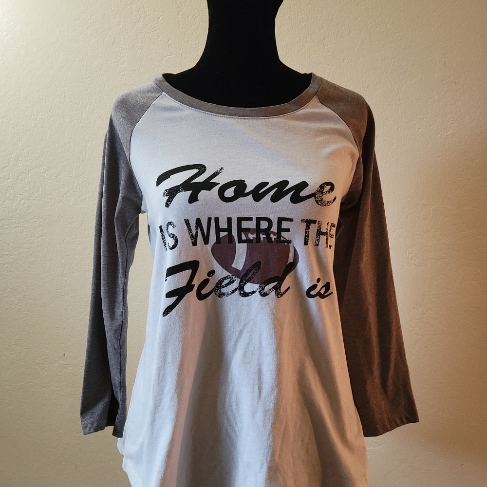 C Brand T-Shirt White & Grey Football